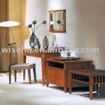 solid wood hotel table-W-B-0017