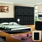 Modern wooden furniture bedroom set design for star hotel 8811