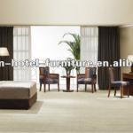 fashional european style solid wood top hotel granite bedroom furniture-
