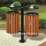 Wood outdoor Recycle bins GPX-95