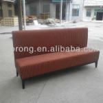 Hot! Restaurant upholstered booth seating with low back SO-251