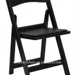 BLACK RESIN SILLA AVANTGRADE-Black Resin Folding Chair