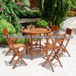 outdoor furniture wooden bar set