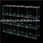 JCR-028 Clear Acrylic Box Display,Tabletop Synthetic Display Cabinet-JCR-028