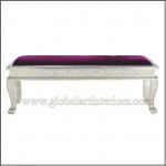 White Metal Bench-GAI-NC-1213