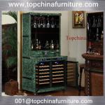 Italian Leather Wine Sideboard Manufactory-TWS-069