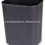 14L Indoor hotel Squareness flame-resistant/fireproof plastic dustbin