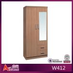 Discount 2 door 2 drawer modern bedroom furniture set-