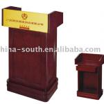 Solid wood prodium/ rostrum/ speech desk T-2A