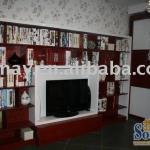 Modern living room TV cabinet Apple Wood