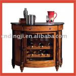 wooden wine storage bar cabinet-DJ-566