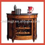 wooden wine storage bar cabinet