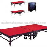 2014 Dual-High hotel equipment folding mobile stage SH221