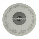 Flowered Hotel tempered glass lazy susan-MH301