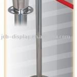 stainless steel stanchion with rope