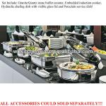 Professional Design Banquet Style Furniture/ As Customized Deluxe Rectangular Banquet Table