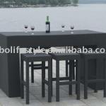 rattan bar furniture/bar/wicker bar set-5001
