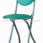 Chung Hong hot sale round cushion folding chair