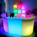 multi color changing plastic furniture,night club illuminated led bar counter-led bar counter