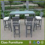 Handweaving rattan bar furniture 21071