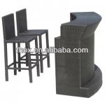 Rattan bar furniture/outdoor rattan bar set/classical rattan bar counter