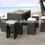 outdoor furniture rattan bar furniture