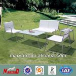 White Mesh Fabric Garden Table and Chair MY13SS06