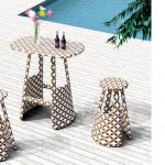 Special 2014 Heavy-duty leisure Bar Plastic Rattan Furniture