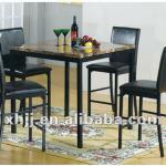 Faux Marble 5-piece Bistro Set