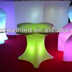 2013 fashion design IP65 Led lighting furniture,Led table ,Led Chair with wireless controller-BOYUAN-3016