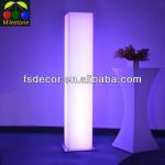 tall decorative plastic led colour changing floor led up lights for both outdoor and indoor use