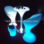 plastic led furniture/led table furniture