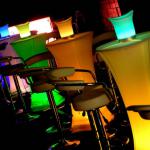 Led Banqueting Tables/ Seating / Benches-CFL-cube-LED