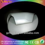 Modern PE LED waterproof 16 colors changing rechargeable sofa for round