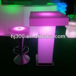 2013 new product Modern fashional Led square table with 16 color
