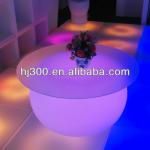 2013 new product Modern fashional Led round table with 16 color