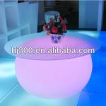 2013 new product Modern fashional Led round table with 16 color