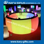 led plastic waterproof RGB color bar furniture led round bar counter
