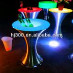 Modern simple style growing plastic Led ice bucket table
