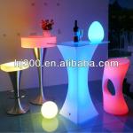 2014 huajun hot saling lighted bar table