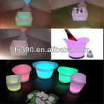 Modern simple style growing plastic Led ice bucket