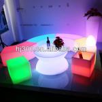 Modern simple style growing plastic Led stool-HJ-C