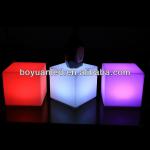 2013 fashion design 20cm LED RGB cube with touch controller
