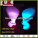 LED Luminous bar furniture plastic bar chairs sale-KD-BS304