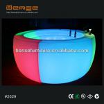 New Color changable LED bar counter circle