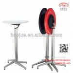 Folding ABS plastic/aluminium height bar table C76