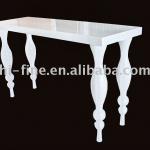 wooden wedding bar table