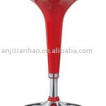 Round plastic red bar table (TH-300)