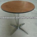 restaurant plywood table-AX- 36&quot;COCKTAIL TABLE-LU-PVC