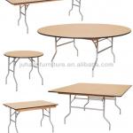 Folding Wooden Round Banquet Table JH-T16-JH-T16 Round Banquet Table